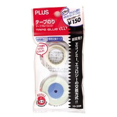 PLUS 普樂士 豆豆貼 SPIN ECO 捲軸式 雙面膠帶 TG-610 TG-611, 1個, 37-360 TG-310R 補充替帶