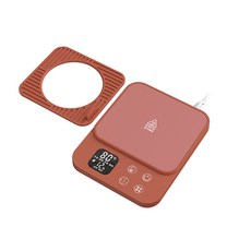 220V 정온 컵받침 워머 우유 커피용 전기 히팅 패드 보온기, AU, 빨간