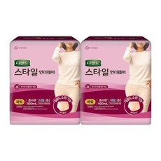 디펜드 스타일 언더웨어 여자 파워 대형 8개입 2팩, 2박스