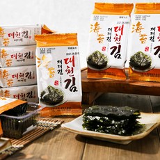 [우체국쇼핑] 대천우정김 조미구이재래도시락김 9절 9매 x 24봉, 1개