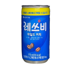 레쓰비 마일드 커피 업소용 175ml 자판기 캔커피, 10개