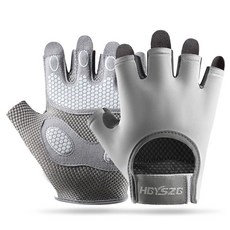핫데이썸 헬스 장갑 트레이닝 글러브, 그레이, 1개