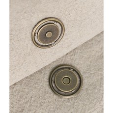 패션스타트 로우키 자석단추 21mm 앤틱골드, 1개