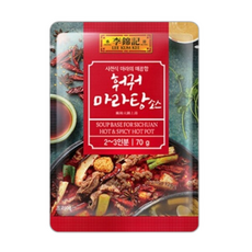 이금기 훠궈마라탕소스 마라탕양념 마라소스 마라탕소스대용량 간편요리 마라소스대용량, 70g, 5개