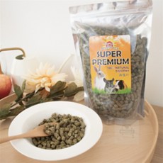 프리미엄 티모시 펠렛 900G 토끼밥 애완동물사료, 1개