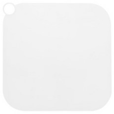 UTOOKII 矽膠防臭防蟲排水孔墊 大覆蓋面積 易拉掛環設計, 20 x 20cm, 白色