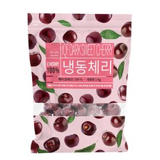 자연미가 체리 1kg(1kgx1ea) 냉동과일 냉동체리, 1개, 1kg