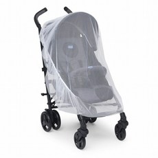 chicco 通用型蚊帳 嬰兒推車防蚊網, 白色, 1個