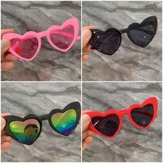 유아 선글라스 자외선차단 아동 어린이 아기 여름 하트 자외선 썬글라스