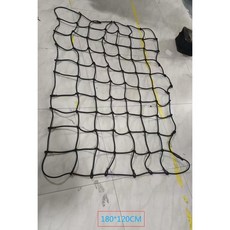 루프랙 그물망 자동차 루프탑 탄력 선반 차량용 지붕 밧줄, 1개, 8mm 180 x 120cm 18 A