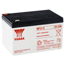 YUASA NP12-12 12V12AH 密閉式鉛酸電池 - 萬池王電池專賣, 1個, 1個