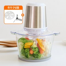 프리미엄 만능 마늘 다지기 전동 초퍼 풀세트