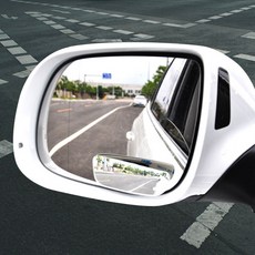 유리 광각 보조 사이드미러 5종 2개 1세트 자동차 보조미러 보조거울 차량용 백미러 와이드미러, 1개, NSG116   노라인 사각형 2개 1세트