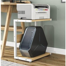 데스크 수납 선반 이동식 거치대 데스크탑 보조선반 정리 C형 월넛 24 x 44x54, C형 월넛 24 x 52x54