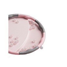 뱃살빼는운동기구 훌라후프 홈트 후프 지압 가정용 조립식, 1개, 2_핑크 업그레이드 2.0, 2000g