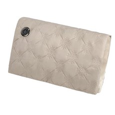 升級版暖手袋 遠紅外線發熱 雙面發熱 三檔調溫 可機洗手洗, 米色暖手袋+1米長延長線, 發熱暖手寶