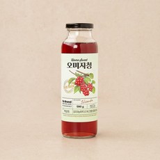 노브랜드 과일 청 오미자 580g, 1개, 1개입