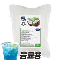 나타드코코 코코넛젤리 5mm, 1개, 1kg 1개, 1kg