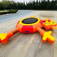 풍선 놀이기구 실내 펜션 풀빌라 키즈카페 놀이공원 장비 어린이용 트램펄린, 4 2m 티거 트램폴린