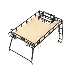 지붕 금속 수하물 랙 카멜 컵 1/10 RC 크롤러 자동차 Traxxas JING GUAN 디펜더 레인지 로버 313mm 휠베이, 05 RC4WD D90