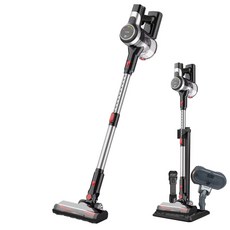 웰스톰 무선청소기 BLDC 진공청소기+물걸레+거치대 VC310, 단일
