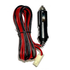 青溪無線 無線電迷你車機專用點菸器電源線 25W, 150CM(長度手工量測會有些許誤差),紅黑線版本