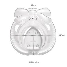 孕婦專用坐浴盆, 坐浴盆 透明色, 1個