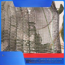 [unclehome4989] 텃밭차광막 지붕그늘막 햇볕가리개, 50m, 2m, 실버 차광망 75% 밀도 (5년)