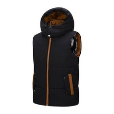 防水防寒加絨加厚保暖防風馬甲背心 輕量無袖休閑連帽登山滑雪透氣舒適運動外套