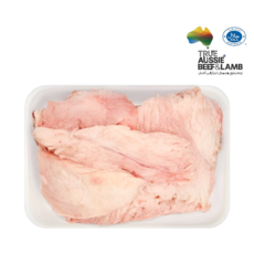 Halal Australian Freshly Frozen Beef Fat Suet 할랄 호주산 냉동 소고기 지방 바비큐 국거리용 신선한 프리미엄 쇠고기 지방, 1개, 1kg