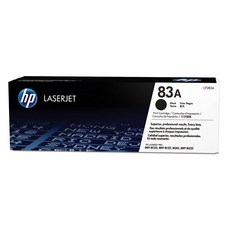 HP CF283A 83A 碳粉匣 適用於 LaserJet Pro M125/M127/M201/M225 系列, 1個, 黑色
