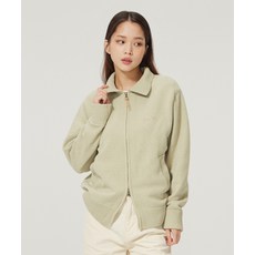 LEE 카라 집업 가디건 라이트 그린 200872