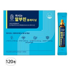마시는 알부민 100%정품 식약처 HACCP인증, 120개, 25g