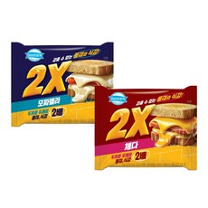 덴마크 2X 투엑스192g 모짜렐라2개＋체다치즈2개 냉장무료배송, 1개