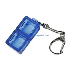 키체인 키보드 테스터 스위치 샘플러 기계식 맞춤 제작용 쉽게 사용 가능, 01 빠른  Mainland, 02 Blue transparent 2 h