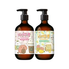 【O’LISE 歐黎絲】水豚君正式授權版, 1個, 【乳液】任選2入洗髮精