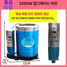 공업용 대형 탈수기 스텐 탈수 목욕탕 헬스장 220V, 두꺼워진 확대 구리선 4베어링 2상 50kg, 기본 색상