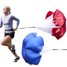 달리기 낙하산 근력운동 공기저항 83091ea 1(PC), 노랑