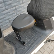 機車兒童座椅 兒童機車座椅 電動摩託車座椅 前置寶寶安全座椅 折疊加厚, 黑色哈雷單座