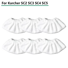 Karcher Easyfix SC2 SC3 SC4 SC5 교체 극세사 청소 패드 커버 스팀 청소기 액세서리 스팀 천 헝겊 키트, 04 as shown
