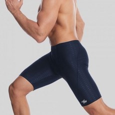 샤크 4부 남성 실내 수영복 XL 네이비 사각 스윔수트phi6+5mtt