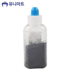 유니아트 (반짝이가루) 2000 메탈 반짝이 가루 (검정)