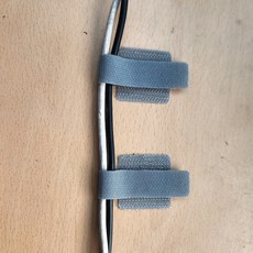 선정리 벨크로 타이 벽선정리 1P 그레이, 본상품, 1, 상세페이지 참조