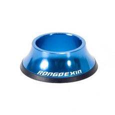 스템 캡 자전거 보울 커버 28.6mm 1 1/8 "알루미늄 합금 탑 쿨 포크 튜브 헤드셋 스티어링, 1개, Red