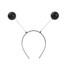 미미파티 동물 머리띠 인생네컷 웃긴 소품 생일 파티 체육대회 놀이공원 인싸머리띠, 인싸 머리띠 1-외계인 블랙볼