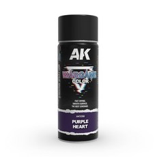 AK Wargame Color Spray AK1058 紫心 (Purple Heart) 快速乾燥、平滑表面, 1個