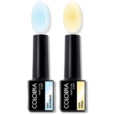 칼라피아 원스텝 퍼펙트젤 시럽 젤네일 세트, 1세트, 03. 델피니움+프리지아