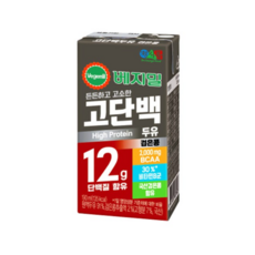 베지밀 고단백두유 검은콩 190ml x 72팩, 72개