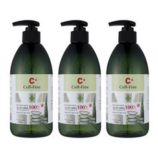 셀파인알로에수딩젤순도100%500 3개, 500ml