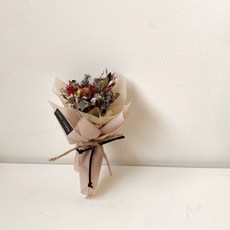 Floraflower 精緻乾燥花小花束 告白/情人節/畢業禮物 浪漫質感高級花束